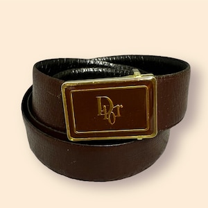 Christian Dior MONSIEUR ベルト Christian Dior Monsieur Belt - Etsy Canada
