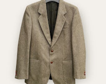 Burberrys Wool Сlassic Blazer Vintage men size S Made in Germany