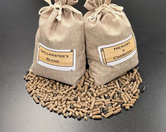 Set regalo di pellet per barbecue