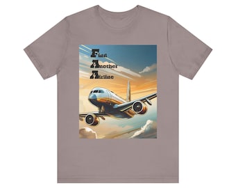 Funny FAA Airplane T-Shirt: Aviation Lover Gift