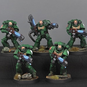 Dark Angels Primaris Hellblasters x5 (AUFTRAGS) Space Marines Kriegshammer 40k