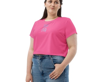 Women's Crop Tee, Womens Crop Tee Logo,