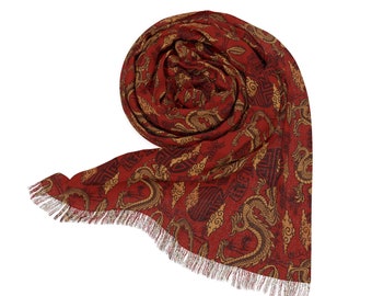 Royal Dragon Schal : Leichtes Accessoire aus Polyester