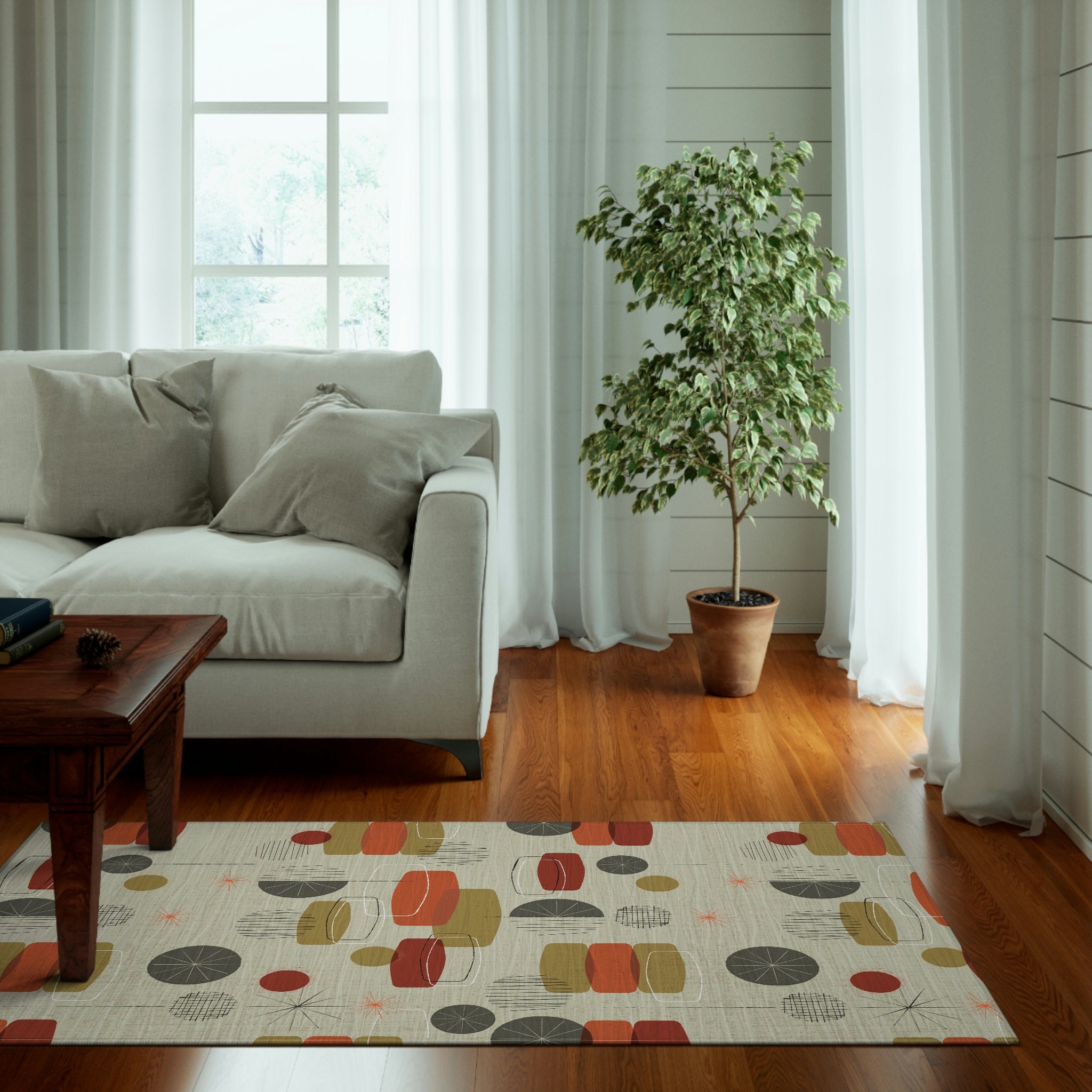 Mid Century Dornier Rug, Mid Century Rugs, Area Rugs Mid Century, Mid ...