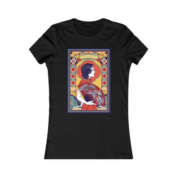 Camiseta de mujer Dragon Lady camiseta de dragon de mujer camiseta de dragon camiseta de Dragon Lady dragones dragones de moda moda de dragon dragones Etsy Espana