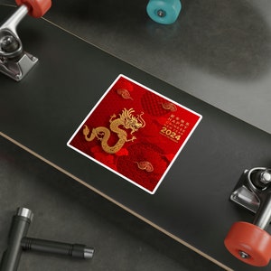 Year Of The Dragon 2024 Stickers, Dragon 2024 Stickers, Lunar New Year Sticker Dragon, image 6