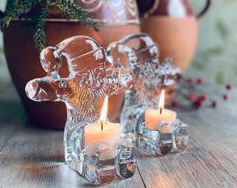 Kosta Boda BELLIS Bowl Candle Holder for 4 Taper Candles by Kjell