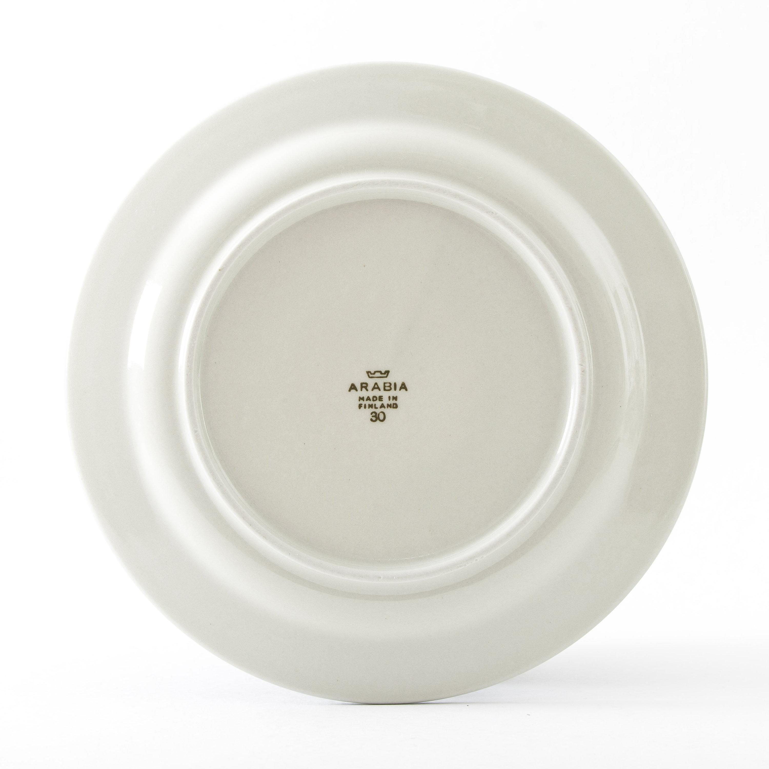 ARABIA Anja Jaatinen–winquist. SAARA Two Plates. W: 20 Cm. Hand