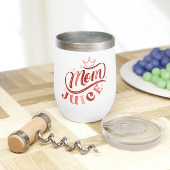 Mom Juice Wine Tumbler, Mom Juice Tumbler for Mom, Mom Juice Gift