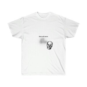 Emo will never die tshirt / emo kids / alt clothing /