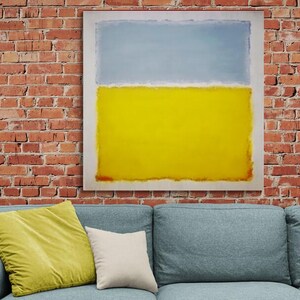 Canvas Art, Abstract Wall Decor, Contemporary Painting, Modern Home Decor, Large Canvas Print, Rothko Inspired, 25 inch Stretched Canvas
