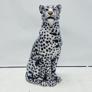 Snow Leopard Ceramic
