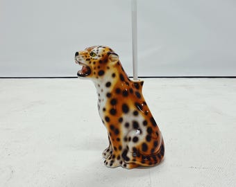 ヒョウ柄トイレブラシ（セラミック製） - Etsy 日本