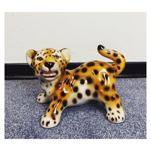 Leopard Cub Ceramic