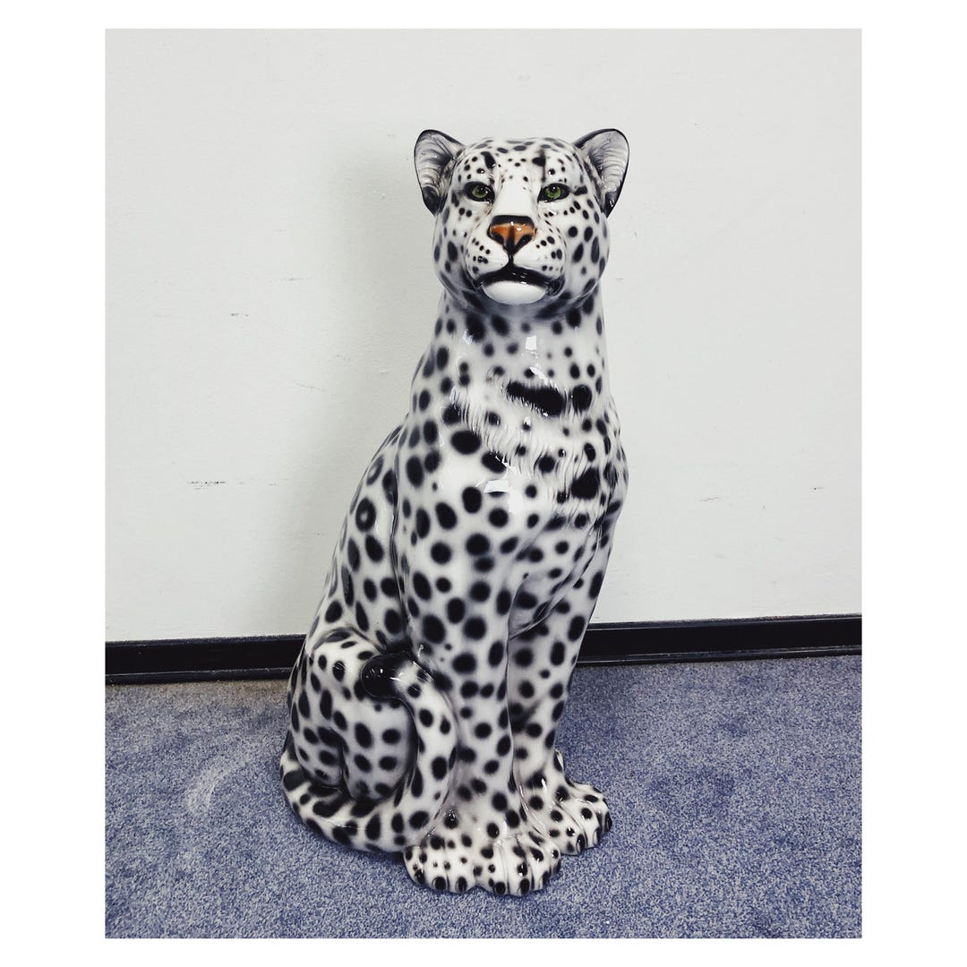 Steampunk Snow Leopard-ing - Canvas - Walmart.com
