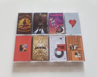 Kanye West Audio Cassette Tape - Etsy
