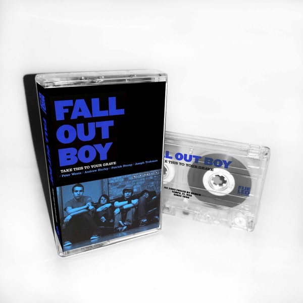 Fall Out Boy Audio Cassette Tape