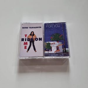 Tatsuro Yamashita : For You - Ride On Time - Audio Cassette Tape