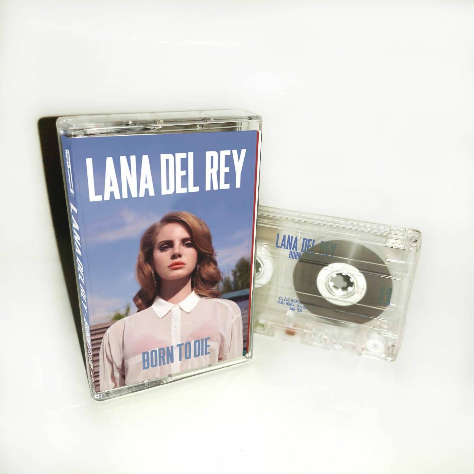 Lana Del Rey Born to Die Audio Cassette Tape Etsy