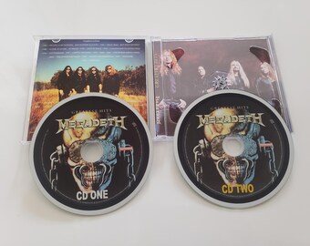 Megadeth : Greatest Hits - Audio Custom CD Double Disc - Etsy