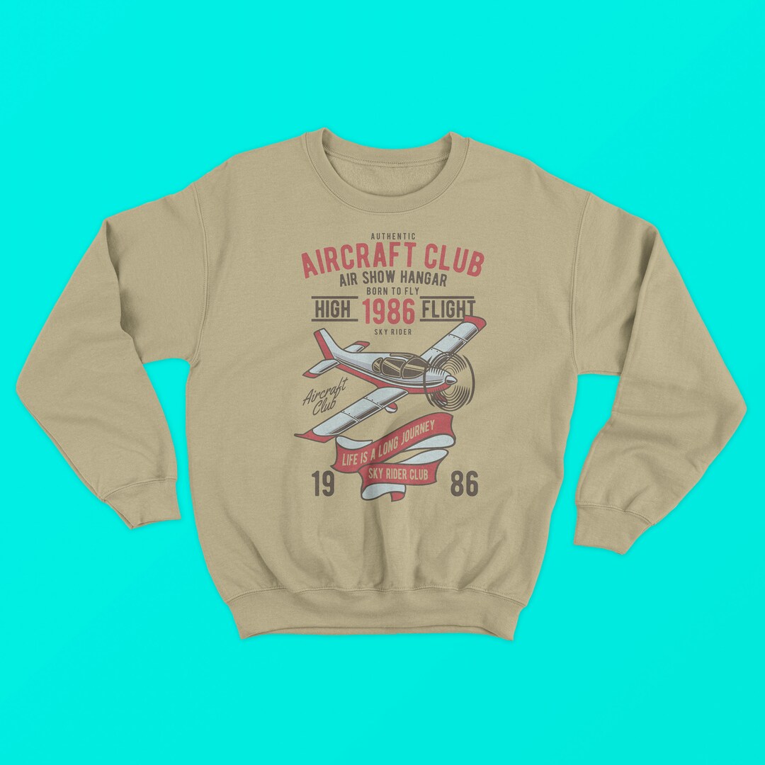 Aviation Hoodie Pilot Sweatshirt Airplane Lover Hoodie Etsy