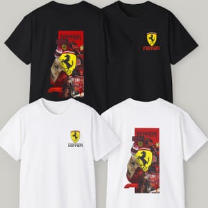 Ferrari Fan Unisex Tee, Racing Graphic Shirt, Car Enthusiast Gift, Motorsport Apparel, Vintage Style T-Shirt
