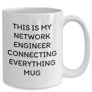 Network engineer, Gift For Engineer, Engineer Gift,  Programmer Gift, Gift for Coder, Network Engineer Mug,