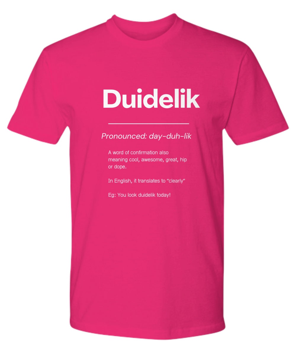 South African Slang Tshirt Afrikaans Cape Flats Slang How Etsy