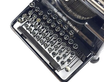 Remington Standard 16 Vintage Typewriter, Fully Tested, New Ribbon