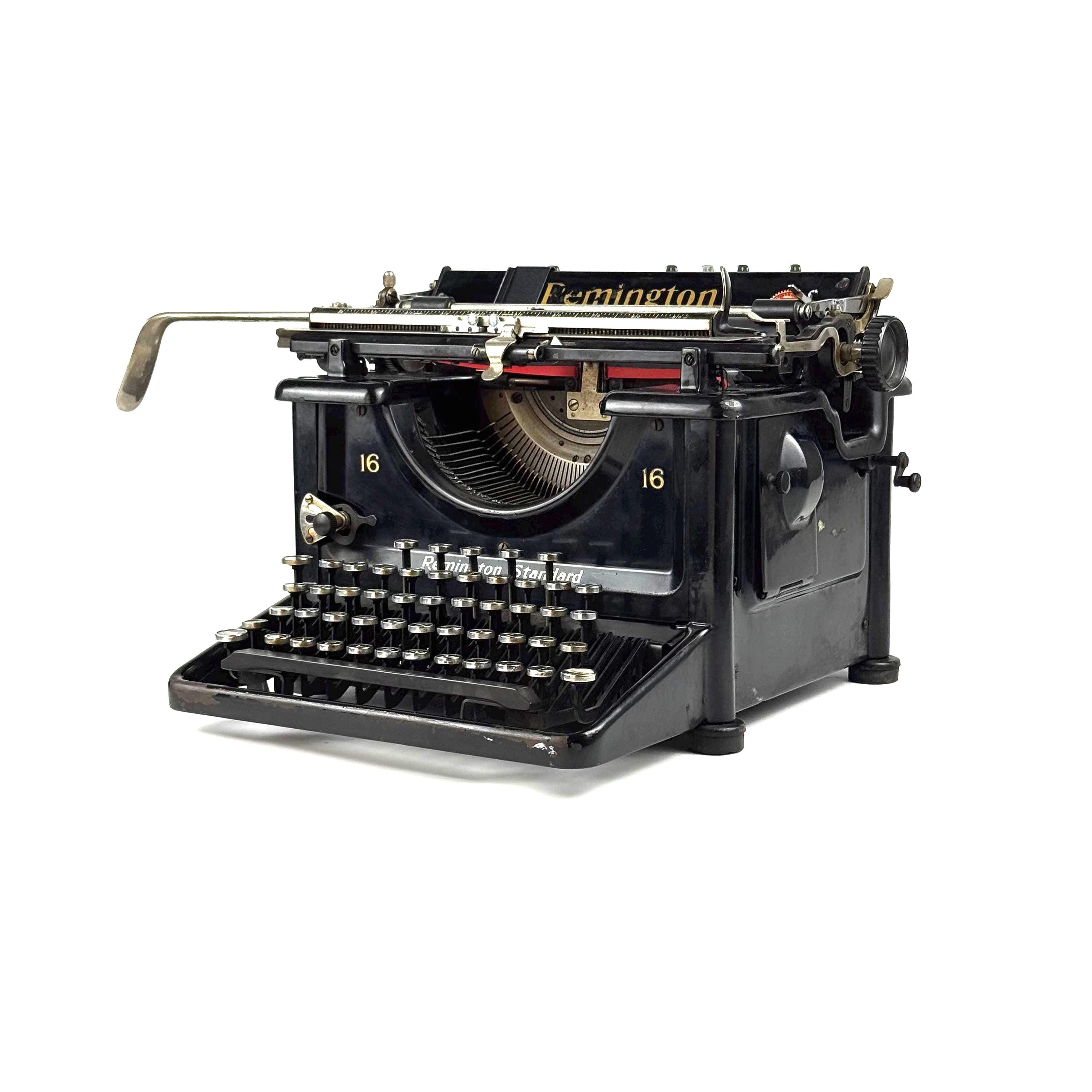 ヴィンテージ Remington社製 タイプライター Remington Standard 16 Vintage Typewriter, Fully Tested, New Ribbon