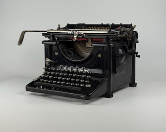 Remington Standard 16 Typewriter, Working Vintage Manual Office Typewriter, Fully Tested, New Ribbon