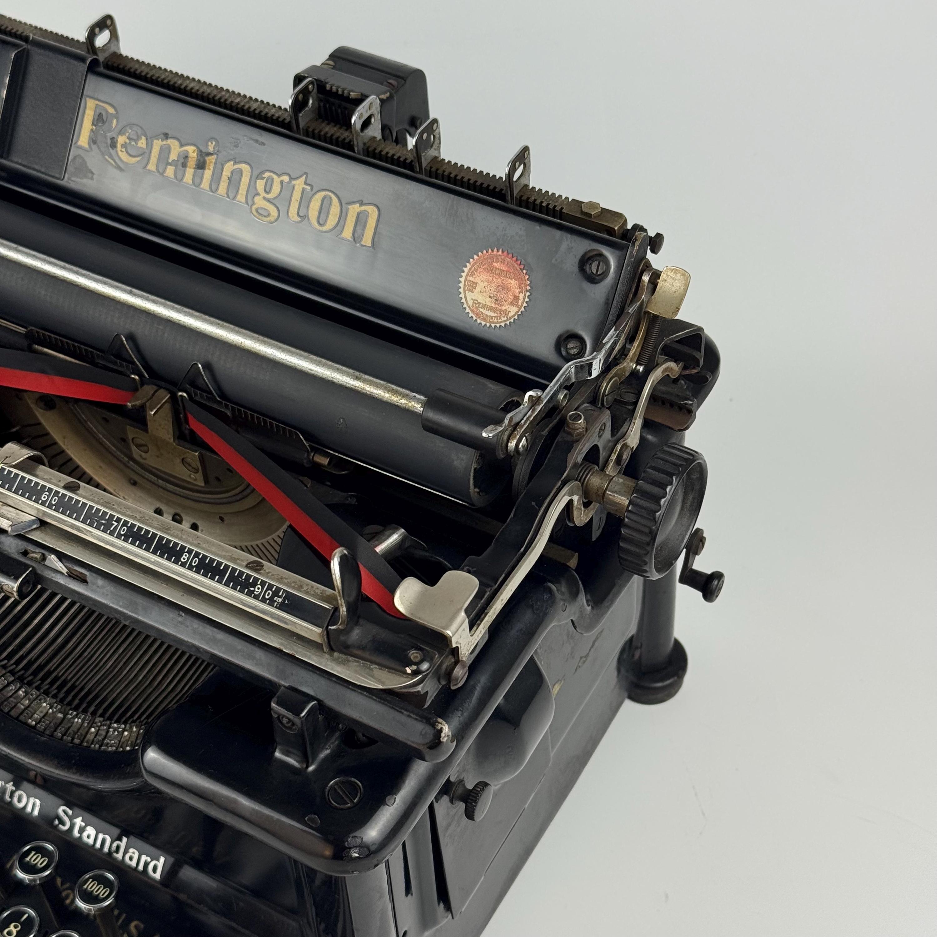 レミントン スタンダード 16 タイプライター、動作確認済みビンテージ