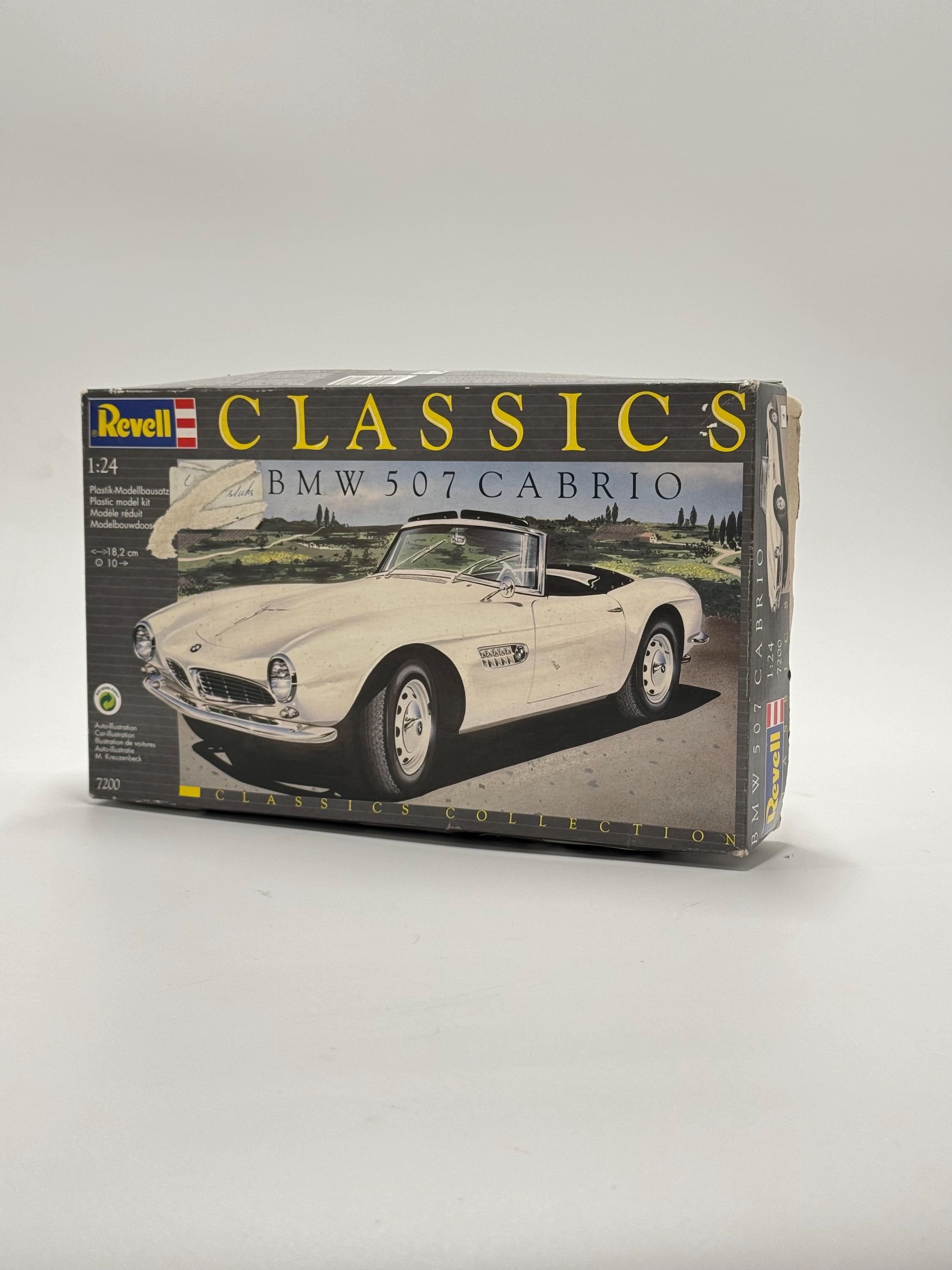 【まとめ買い】 1:24 Cabrio 507 BMW Revell Classic First 1991 – Kit Model 自動車