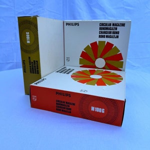 Vintage Philips M100 G Circular Magazine - Retro Film Photography Accessory