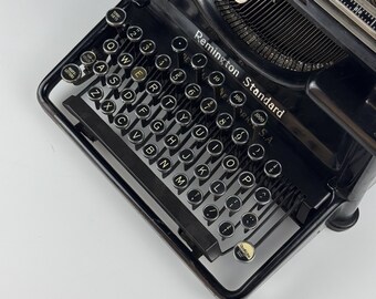 Remington Standard 16 Typewriter, Working Vintage Manual Office