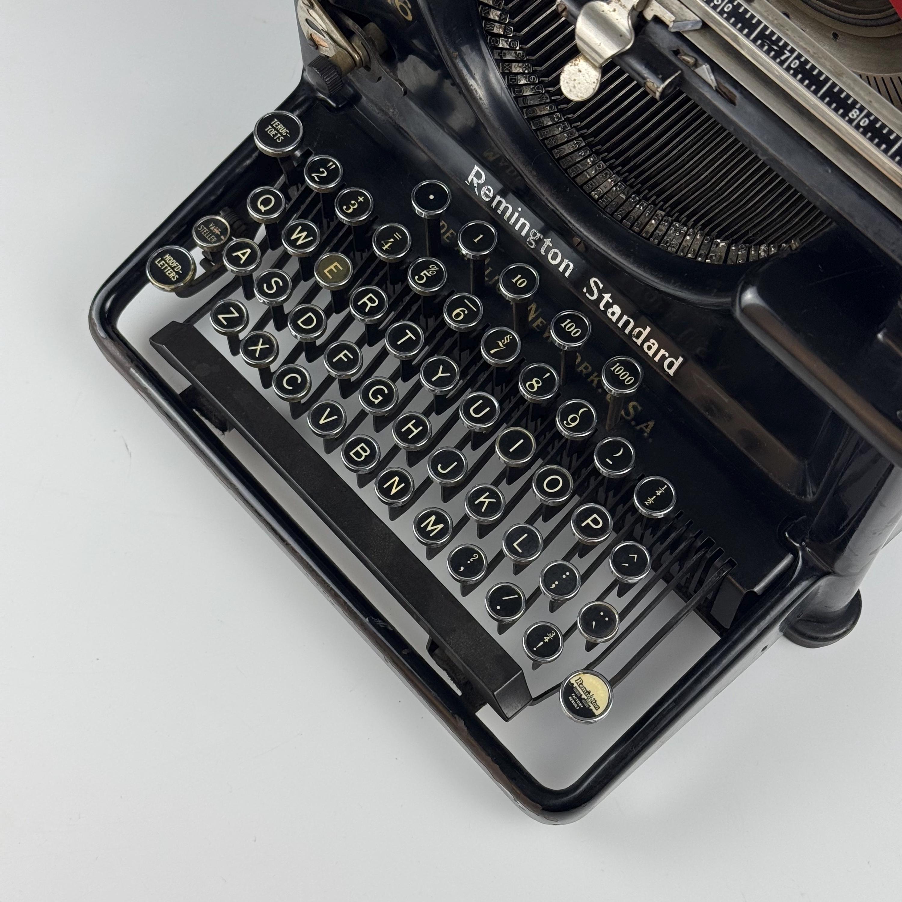 Remington タイプライター アンティーク レミントン レミントン スタンダード 16 タイプライター - ヴィンテージな書き心地