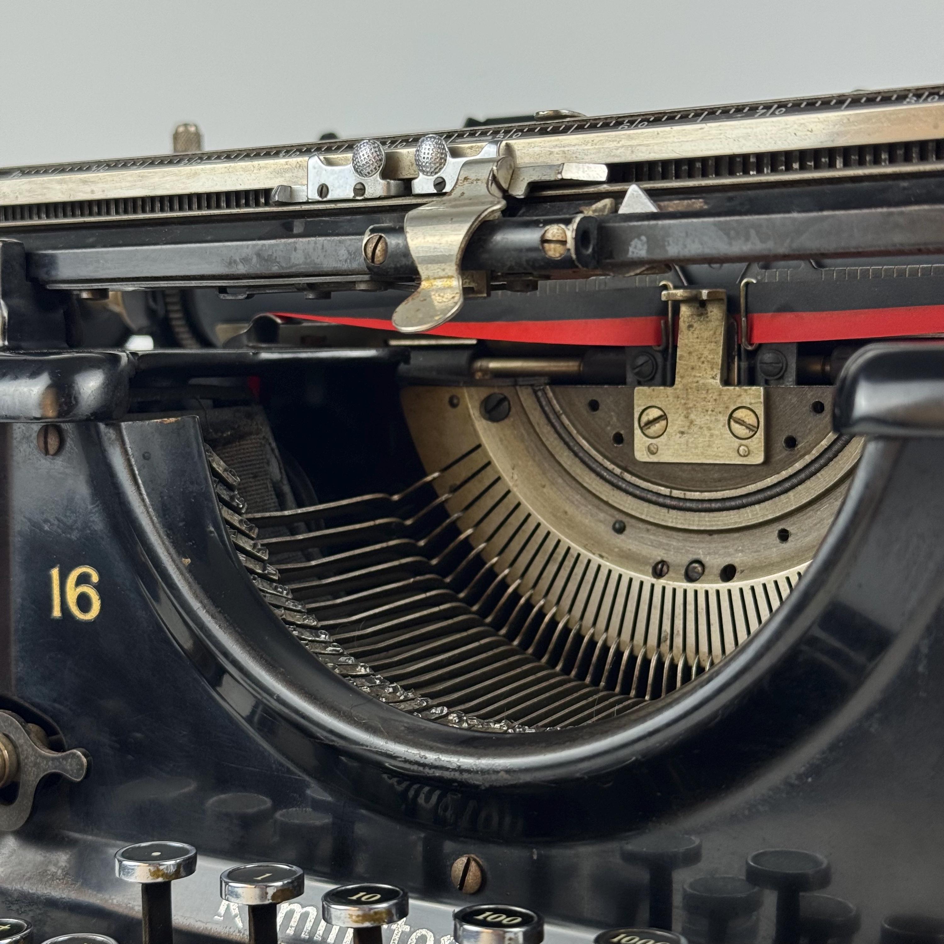 Remington タイプライター アンティーク レミントン レミントン スタンダード 16 タイプライター - ヴィンテージな書き心地