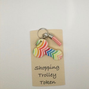Shopping trolley token - Willy