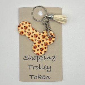 Shopping trolley token - Halloween Willy