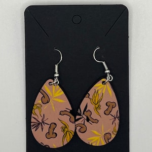 Earrings with willies