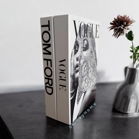 Luxury Tom Ford Book Box: Decorative Storage, Coffee Table Decor