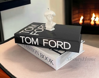 Luxury Decorative Book Box,  Tom Ford Book Box, Openable Book Box, Home Decor, Coffee Table Decor, Fake Book Box, Luxury Book, Table Decor,
