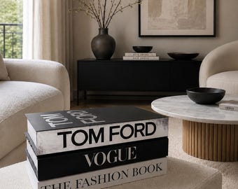 Dekorative Bücherkiste Tom Ford: Luxuriöses Wohndekor