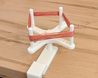 The Spinning Swift - Embroidery Floss Swift - A helping hand for winding floss bobbins