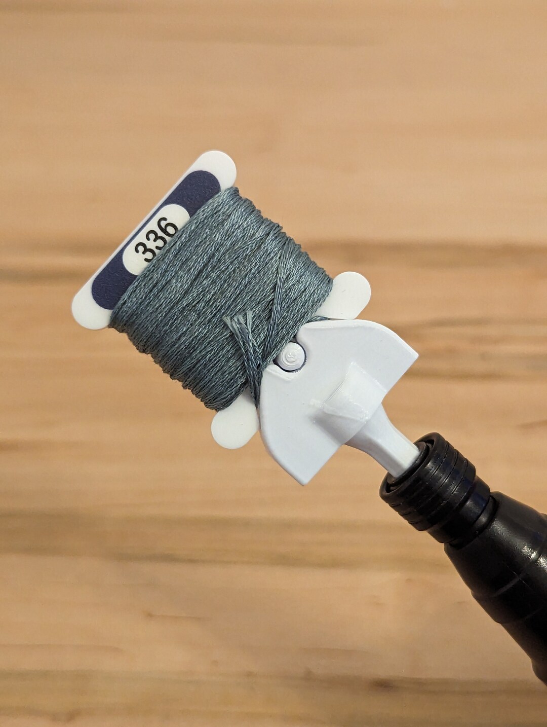 The NEW Wicked Winder Drill Powered Embroidery Floss Winder Pip and