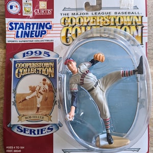 Starting Lineup Sports Superstar Collectibles 1995 Cooperstown Collection Bob Feller NIP