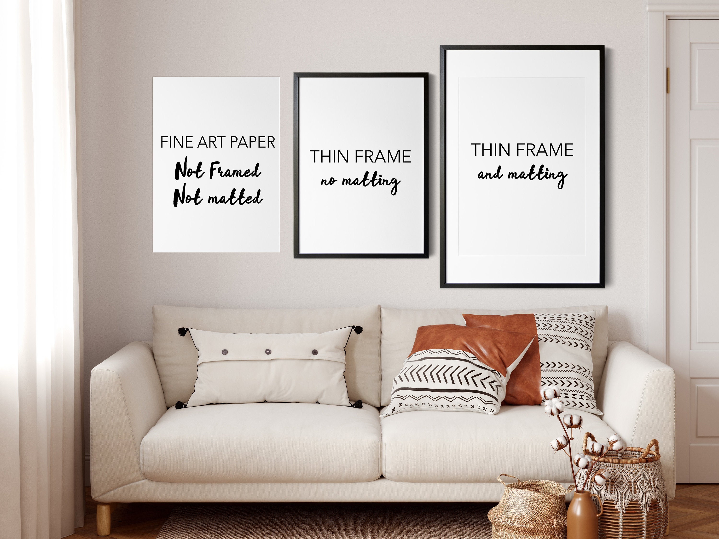 Set of 2 Fine Art Prints, Abstract Wall Art, Neutral Tones Minimalist