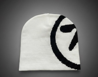 Aphex twin  white beanie