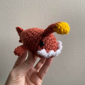 Angler Fish Crochet Toy
