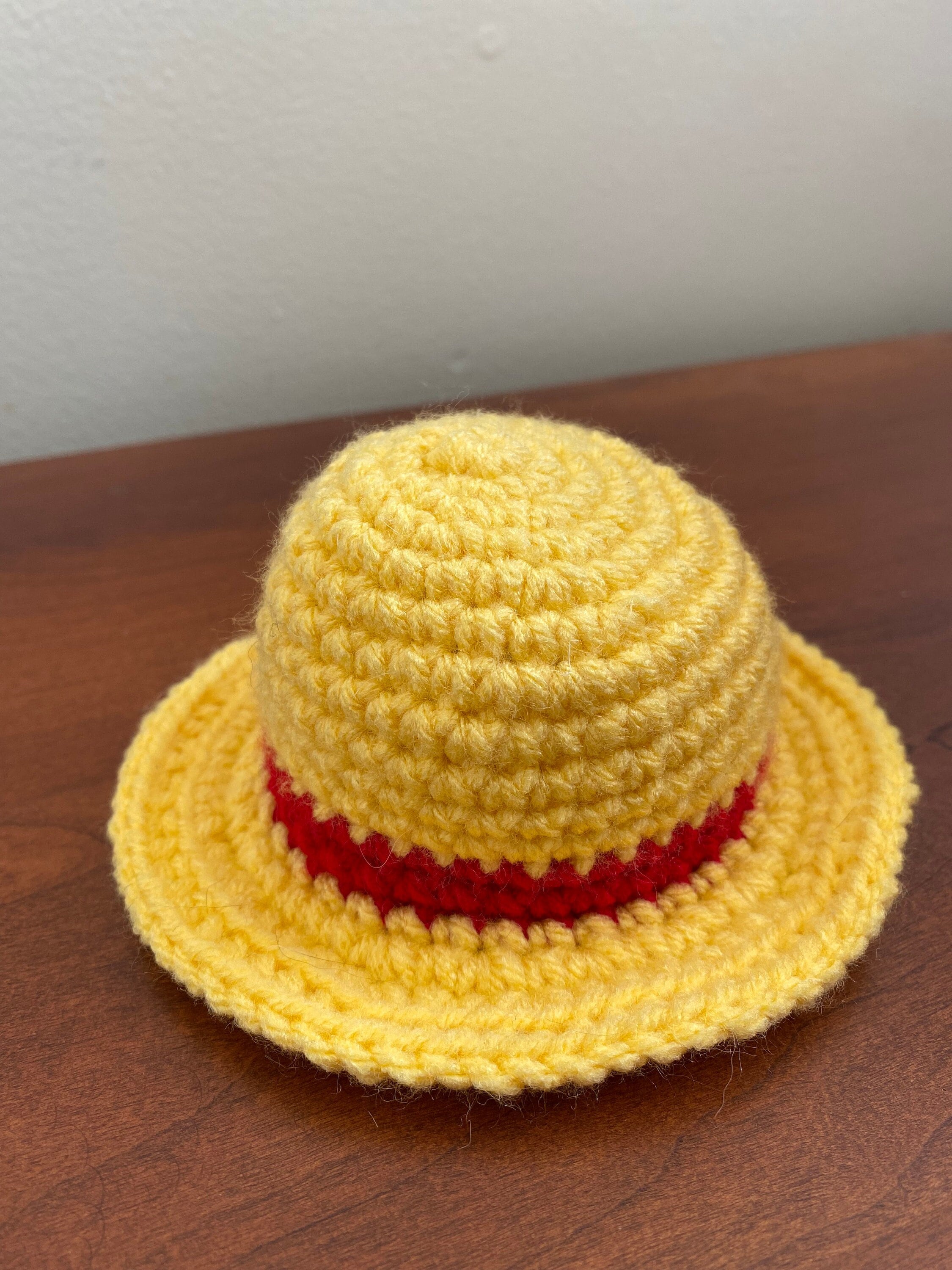 Sombrero De Paja Cappello Di Paglia One Piece Disegno Crochet